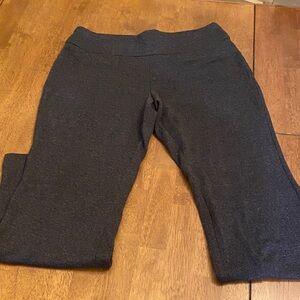 New York & Company Dark Gray Flare Pants